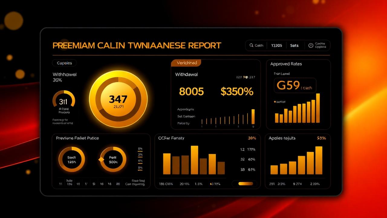 7JL 2026 withdrawal transparency dashboard showing payout times and approval rates in gold